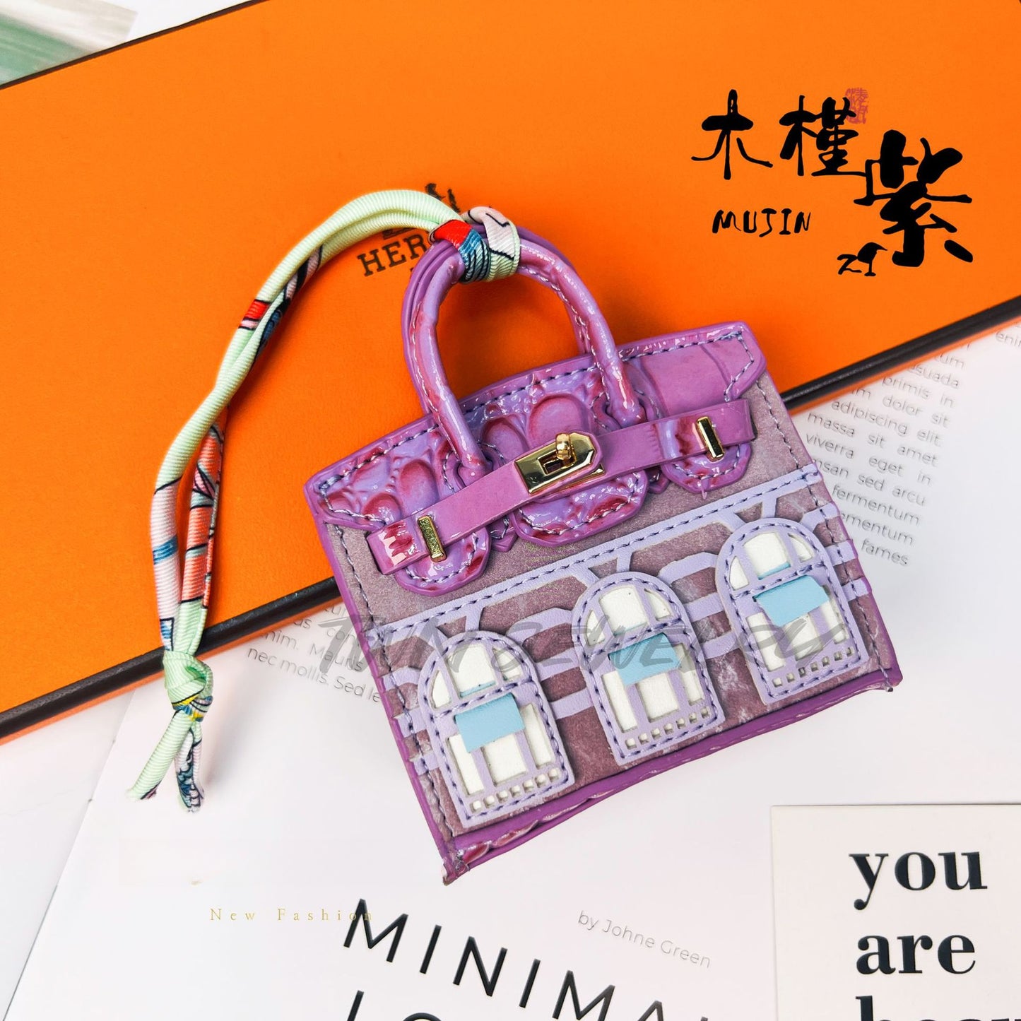 Mini Birkin House_Suede Leather, Smooth Feeling, Premium Design