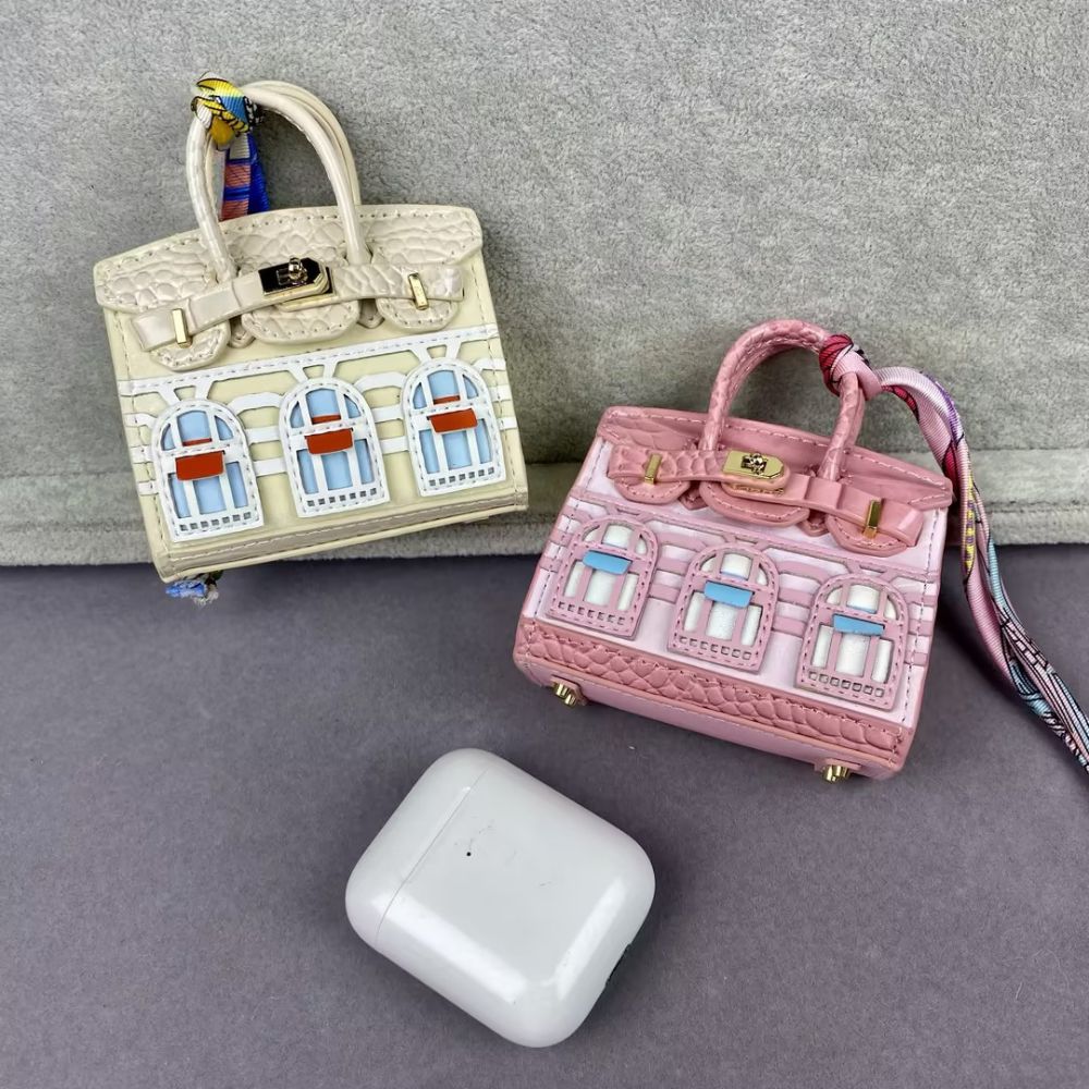Birkin House Mini Bags_Crocodile Skin Grain Macaron Colors
