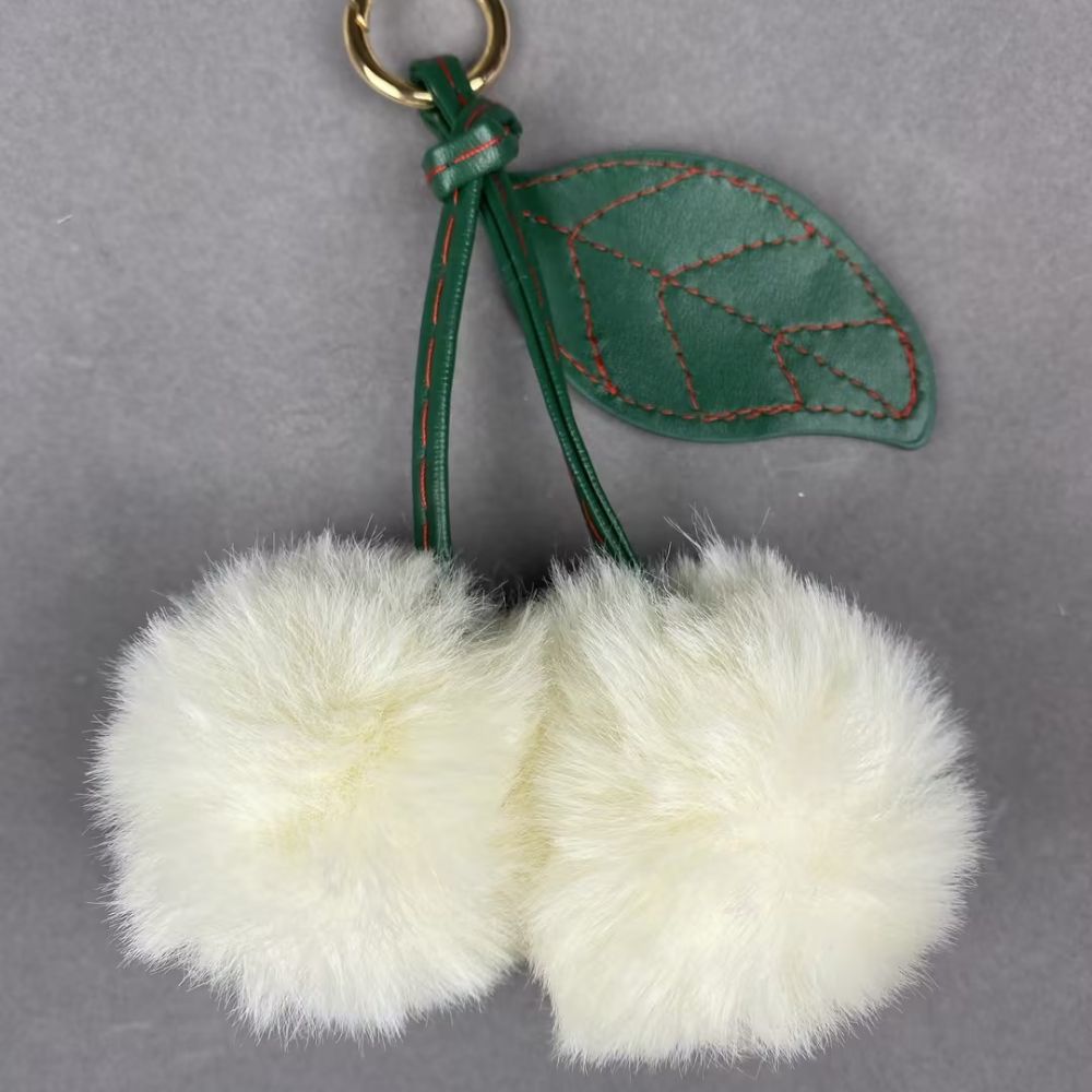 Cherry plush Pendant keychain
