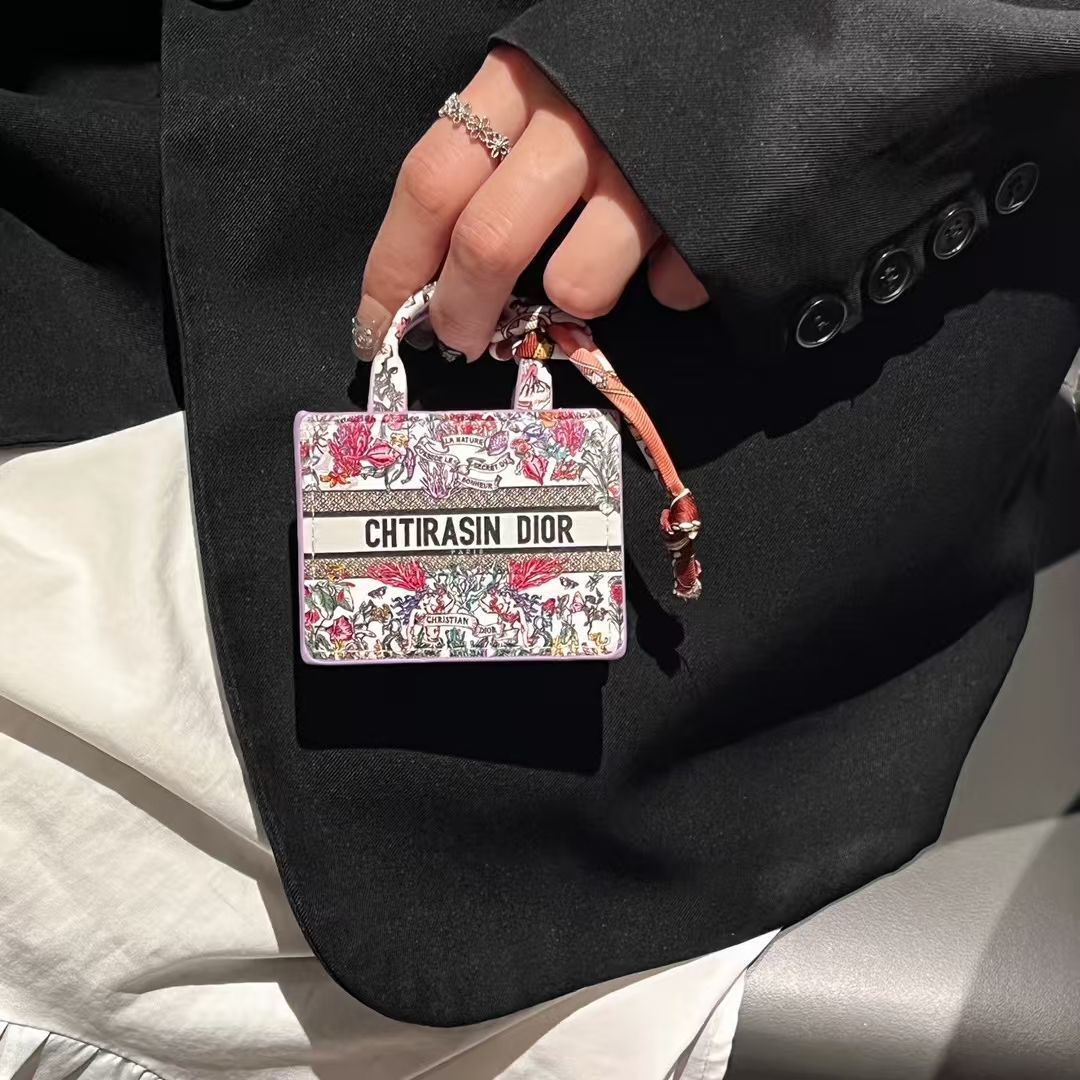 CHTIRAISN/CHTIRASIN DIO-R Flower Print Lody Dio-r Mini Tote