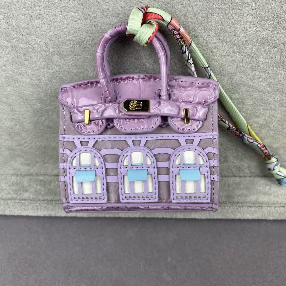Birkin House Mini Bags_Crocodile Skin Grain Macaron Colors