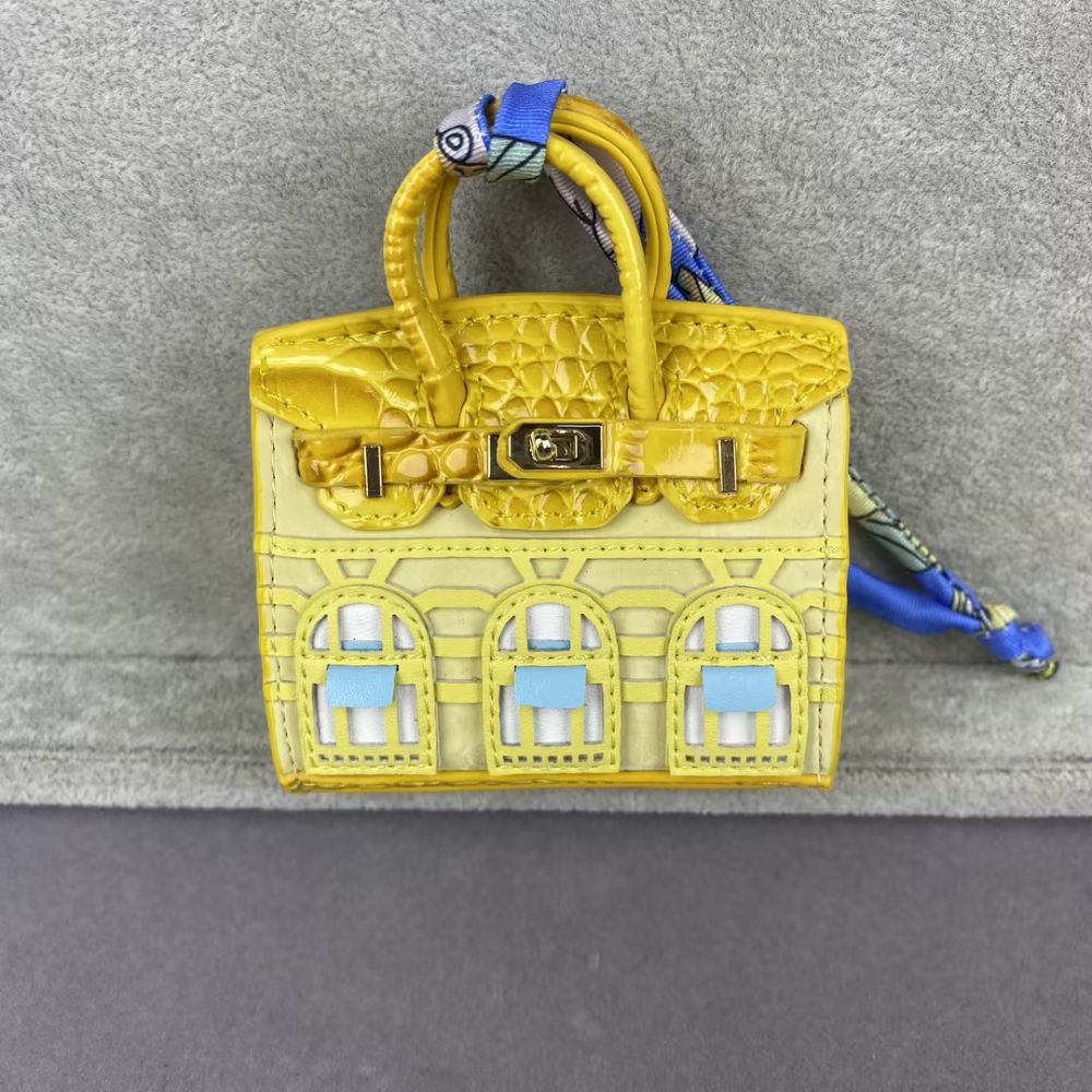 Birkin House Mini Bags_Crocodile Skin Grain Macaron Colors