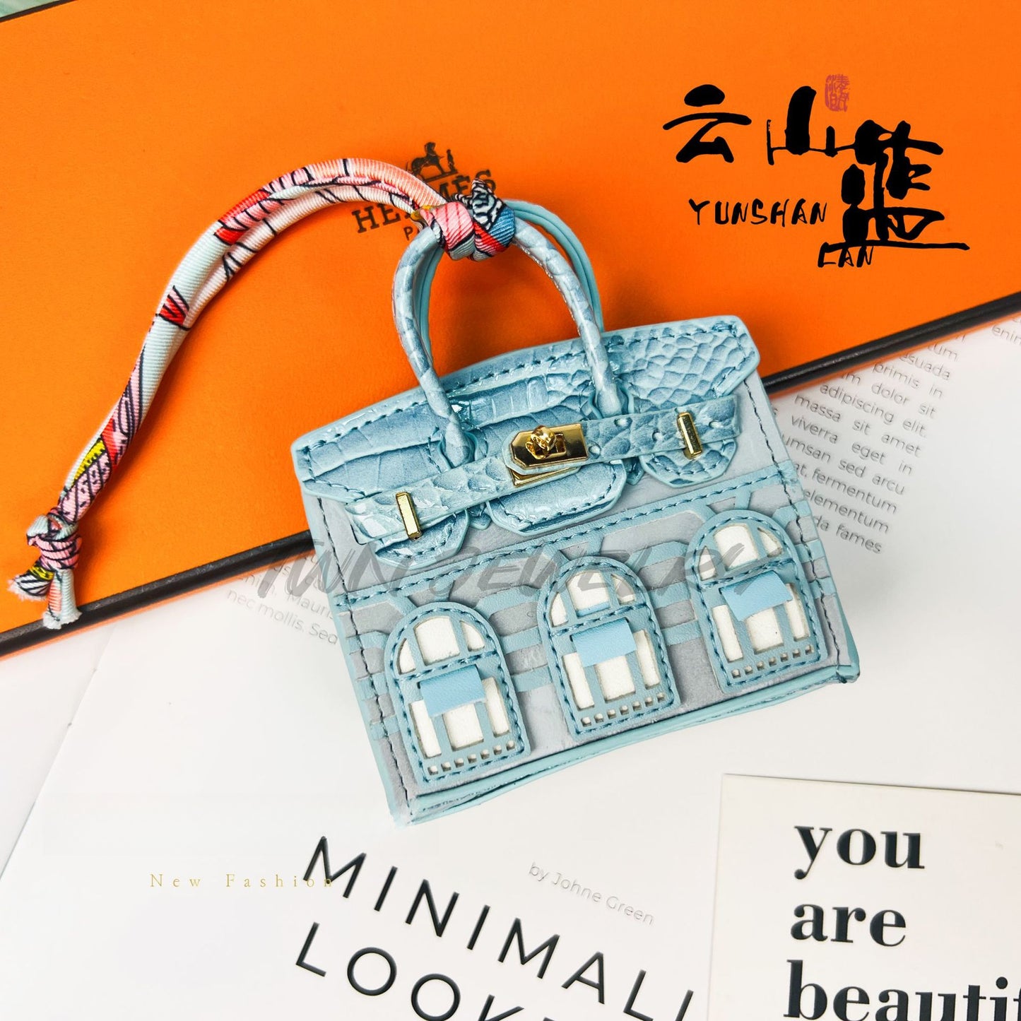Mini Birkin House_Suede Leather, Smooth Feeling, Premium Design
