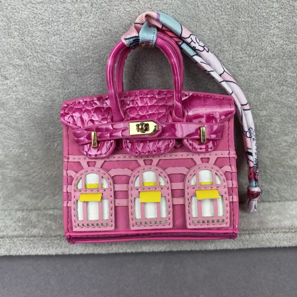 Birkin House Mini Bags_Crocodile Skin Grain Macaron Colors