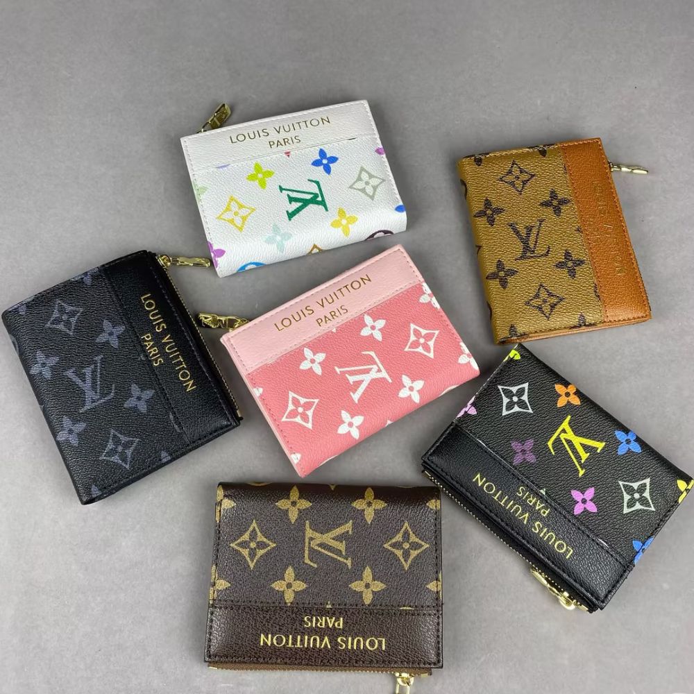 L-V Purse& Wallet,Crocodile Skin Grain