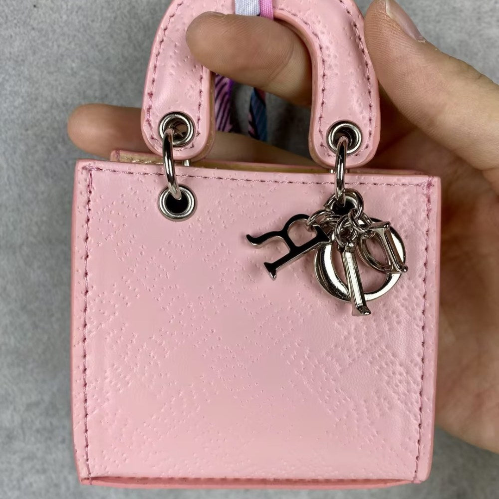 Dio-r Lady D Mini Tote Mini Bag Crocodile Snake Skin Grain