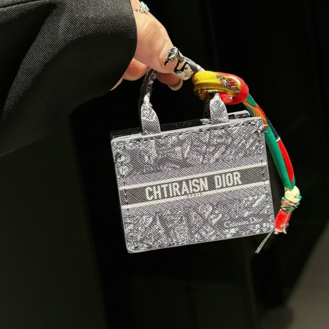 CHTIRAISN/CHTIRASIN DIO-R Flower Print Lody Dio-r Mini Tote