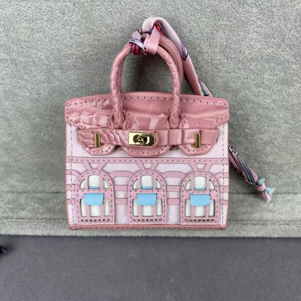 Birkin House Mini Bags_Crocodile Skin Grain Macaron Colors
