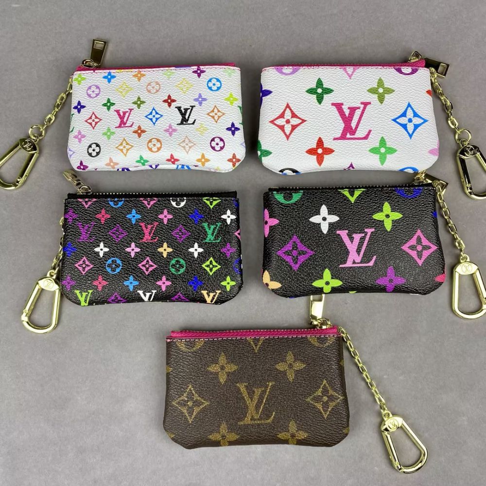L-V Purse& Wallet,Crocodile Skin Grain