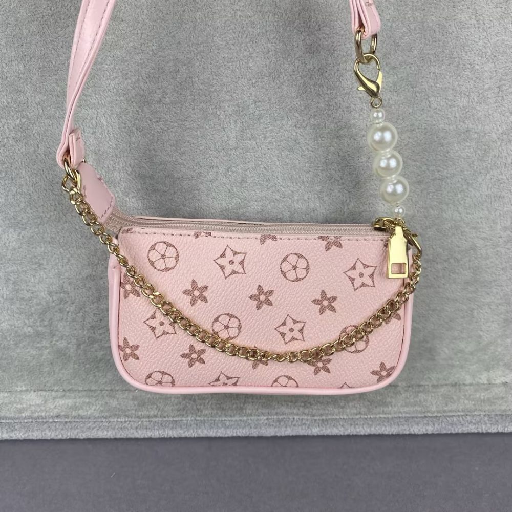 L&V Print Multi Pochette Accessoires Mini Bags
