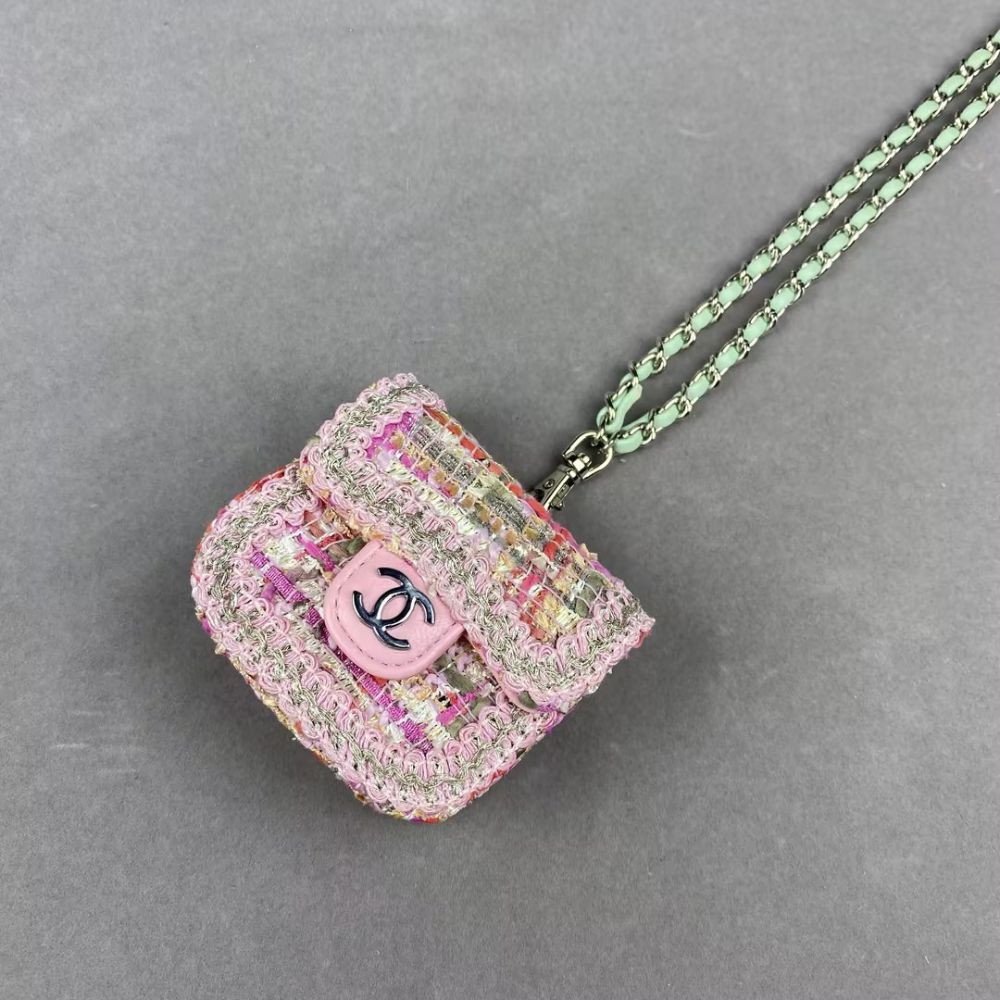 CC Luxury Rhombus Chain Mini Bag AirPods Case