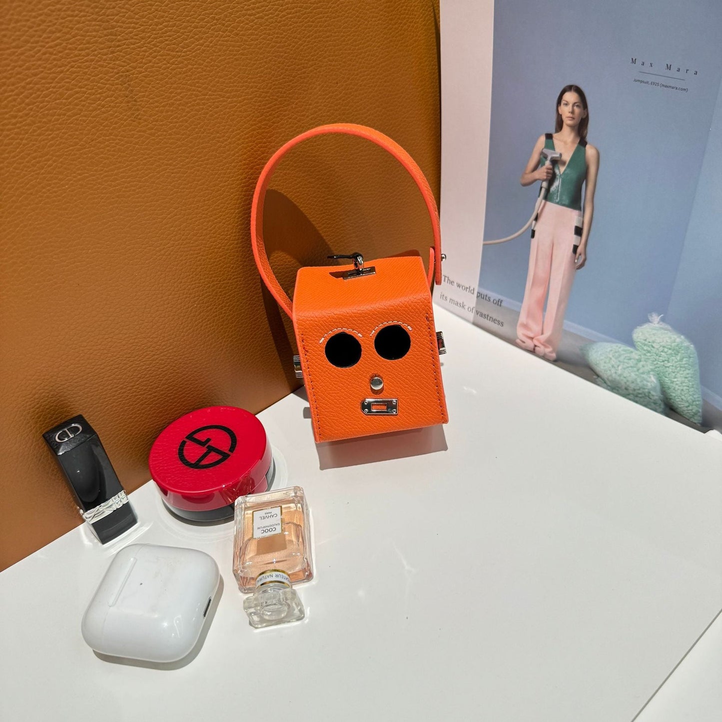 Petit H Robot ミニバッグ_Petit H、クロコダイルスキンとクラシックスキングレイン