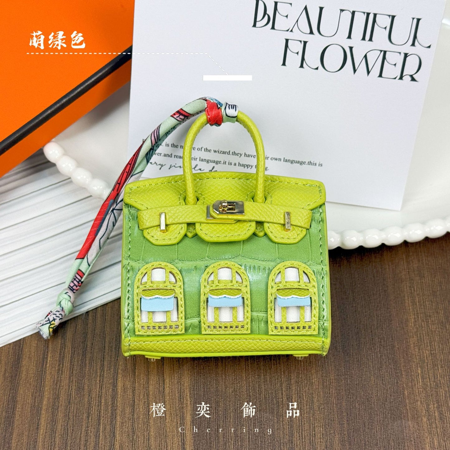 Birkin House Mini Bags_Crocodile Skin Grain Macaron Colors