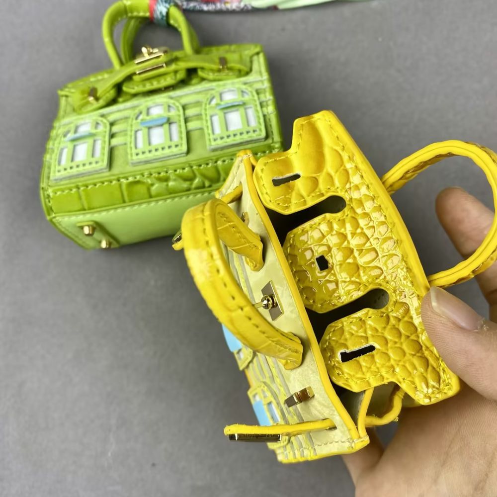 Birkin House Mini Bags_Crocodile Skin Grain Macaron Colors