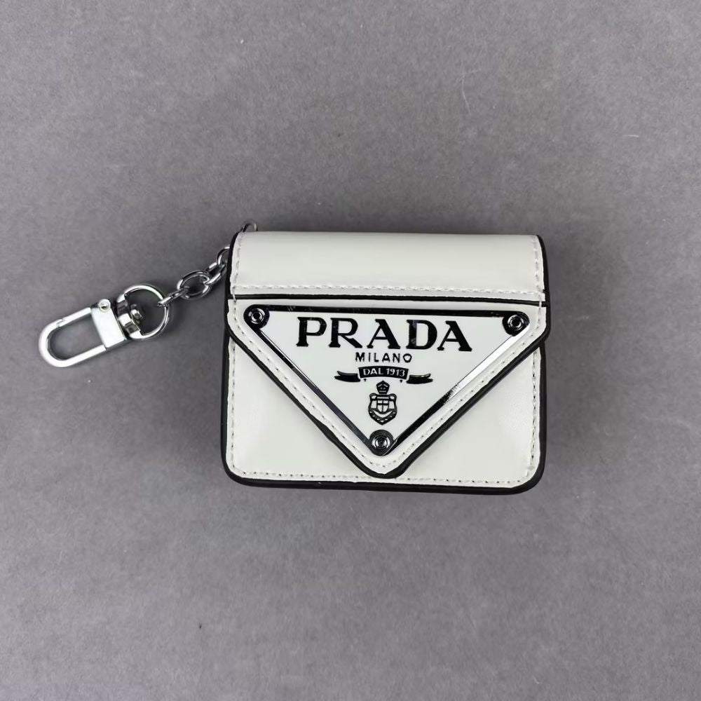 PRAD-A Triangle Badge Mini Bag AirPods Case