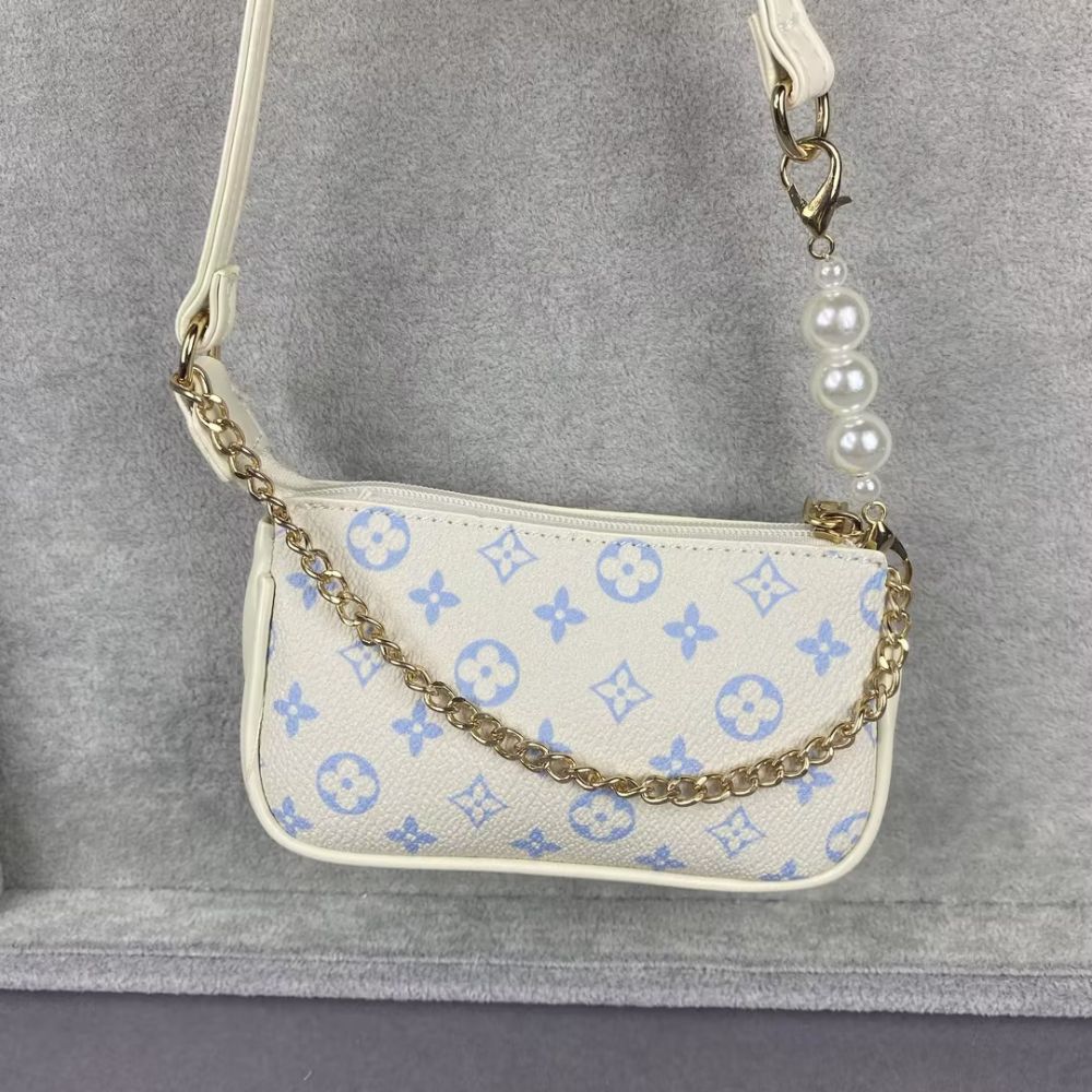 L&V Print Multi Pochette Accessoires Mini Bags