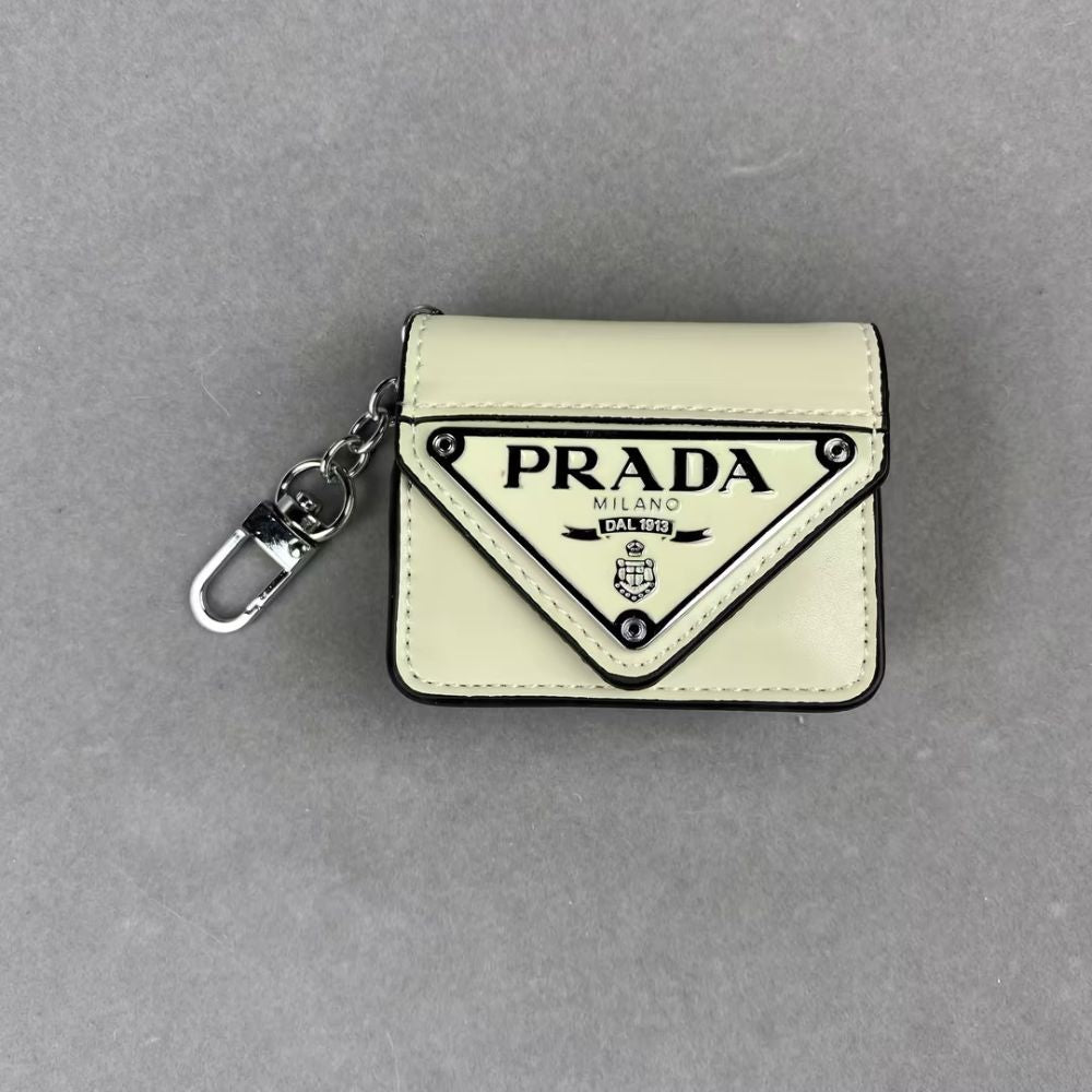 PRAD-A Triangle Badge Mini Bag AirPods Case
