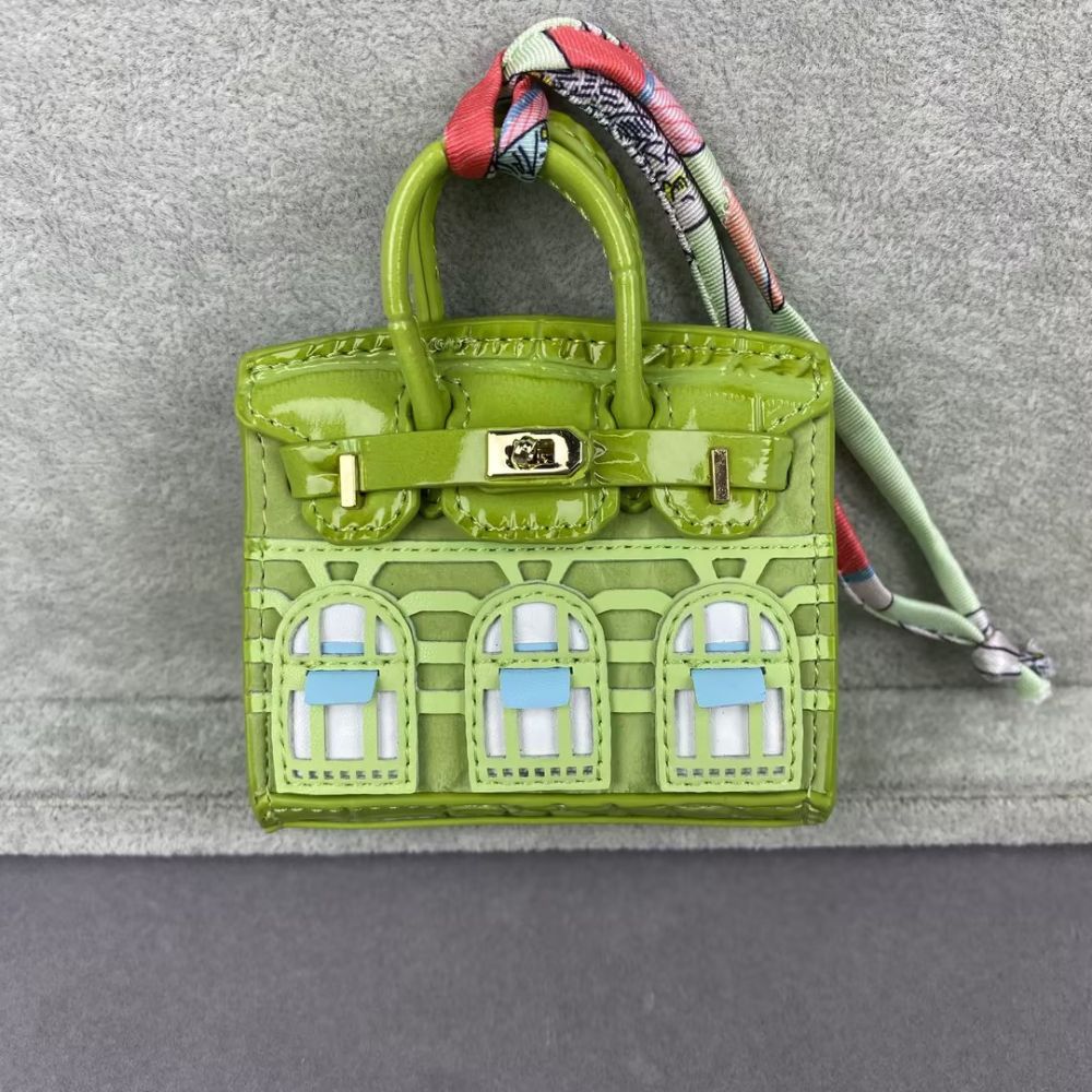 Birkin House Mini Bags_Crocodile Skin Grain Macaron Colors