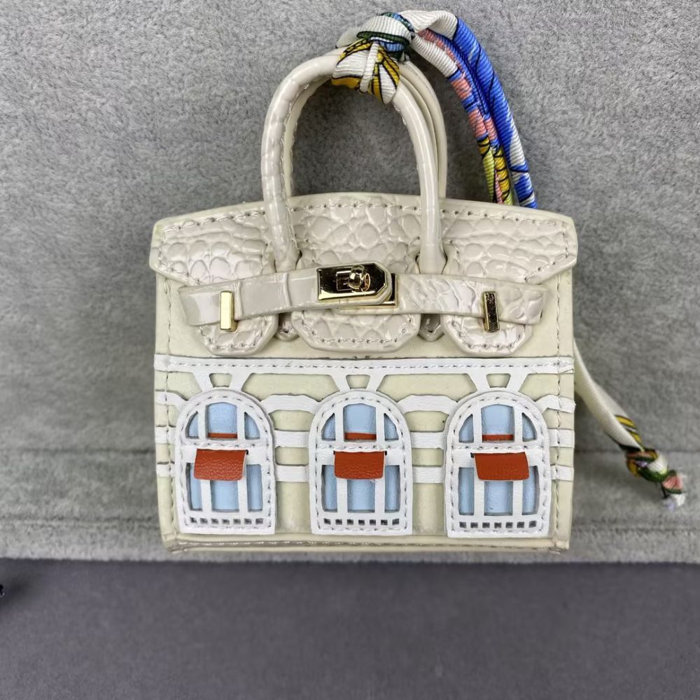 Birkin House Mini Bags_Crocodile Skin Grain Macaron Colors