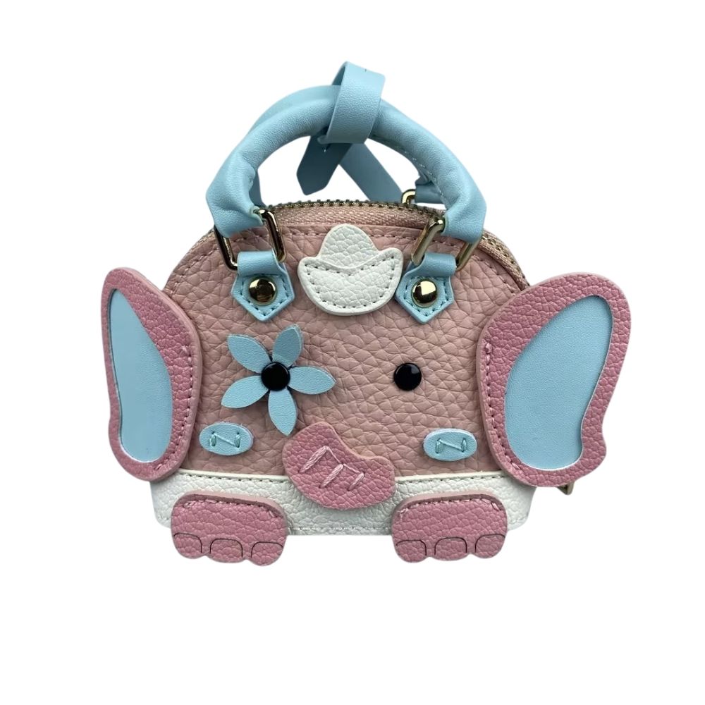 Handcrafted Genuine Lambskin Animal Charm A timeless miniature sculpture for your keys or bag! Meticulously hand-sculpted from buttery-soft lambskin leather, this 3D elephant or whale charm (7×6×2.5cm) combines artistry with everyday elegance. Key Detail