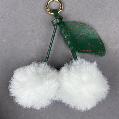 Cherry plush Pendant keychain