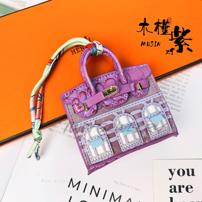 Mini Birkin House_Suede Leather, Smooth Feeling, Premium Design