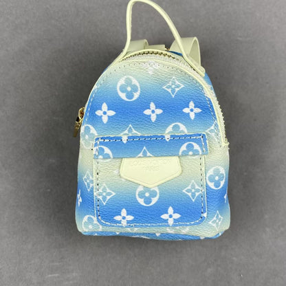 School Mini Backpack_L brand print, Keychain, Mini Bag, Bag Charm