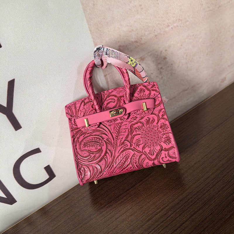 Mini Birkin_Embossed Printing, Auspicious Clouds Grain, Premium Quality