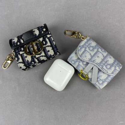 CD Luxury Mini Bagand  Airpod Case Bag Magnetic Buckle