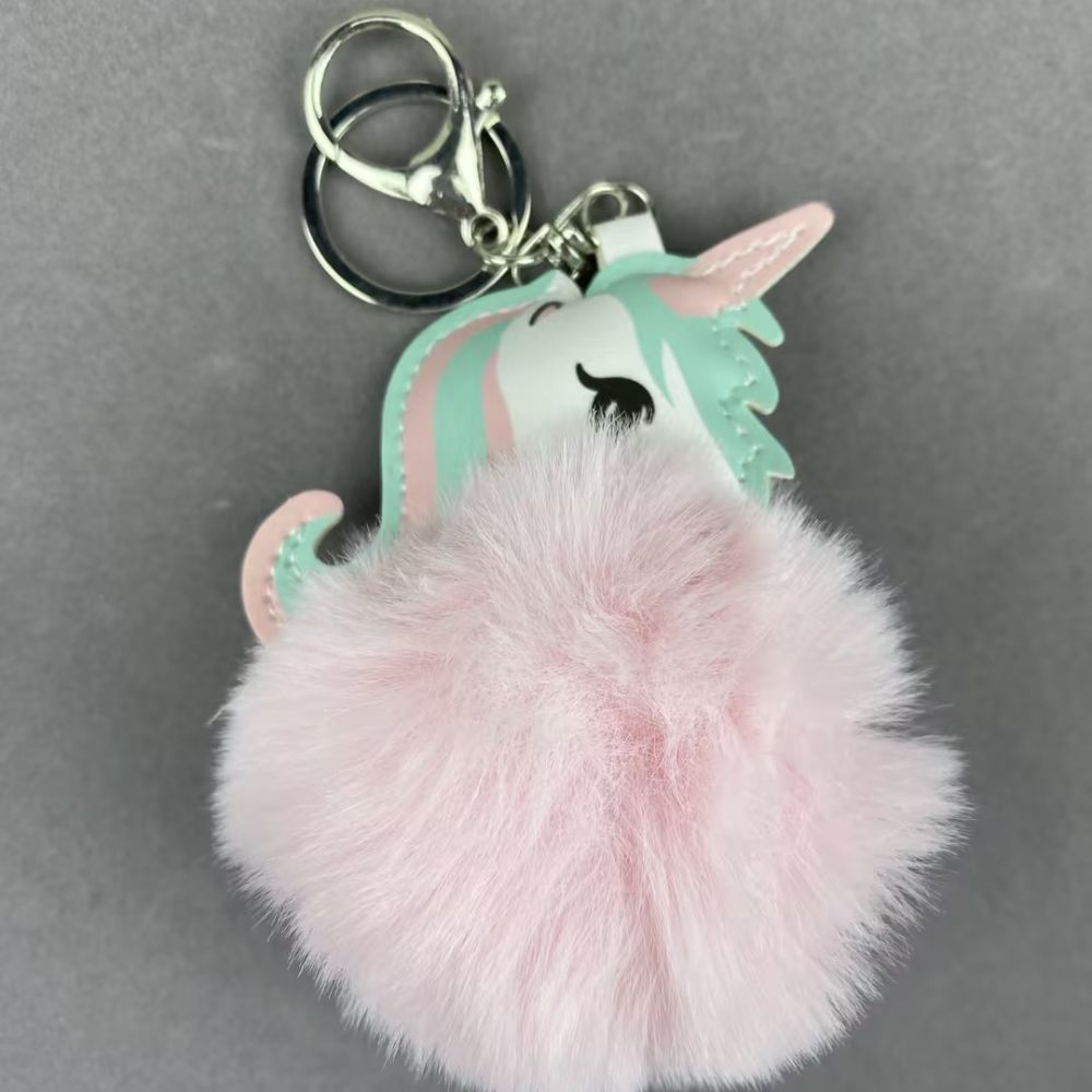Unicorn plush Pendant keychain