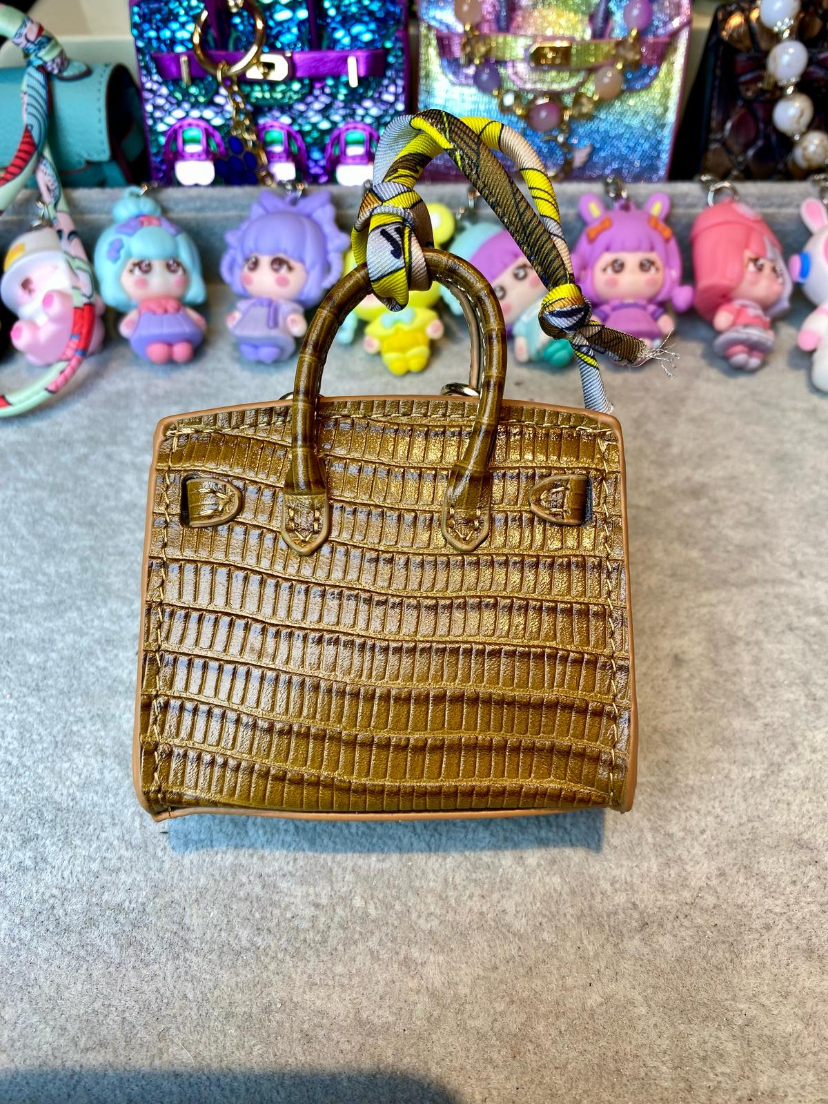 Cow Leather Brown Lizard Grain