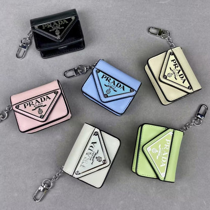 PRAD-A Triangle Badge Mini Bag AirPods Case