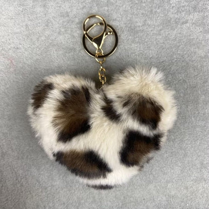 Plush Heart Bag Charm- 10×9×5cm Velvet Hanging Charm for Purses & Bags, Multi-Color Cute Gift Accessory
