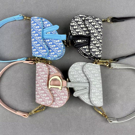 Saddle Oblique and Saddle Boddy Mini Bag_Pocket Size, Earphone Case Bag