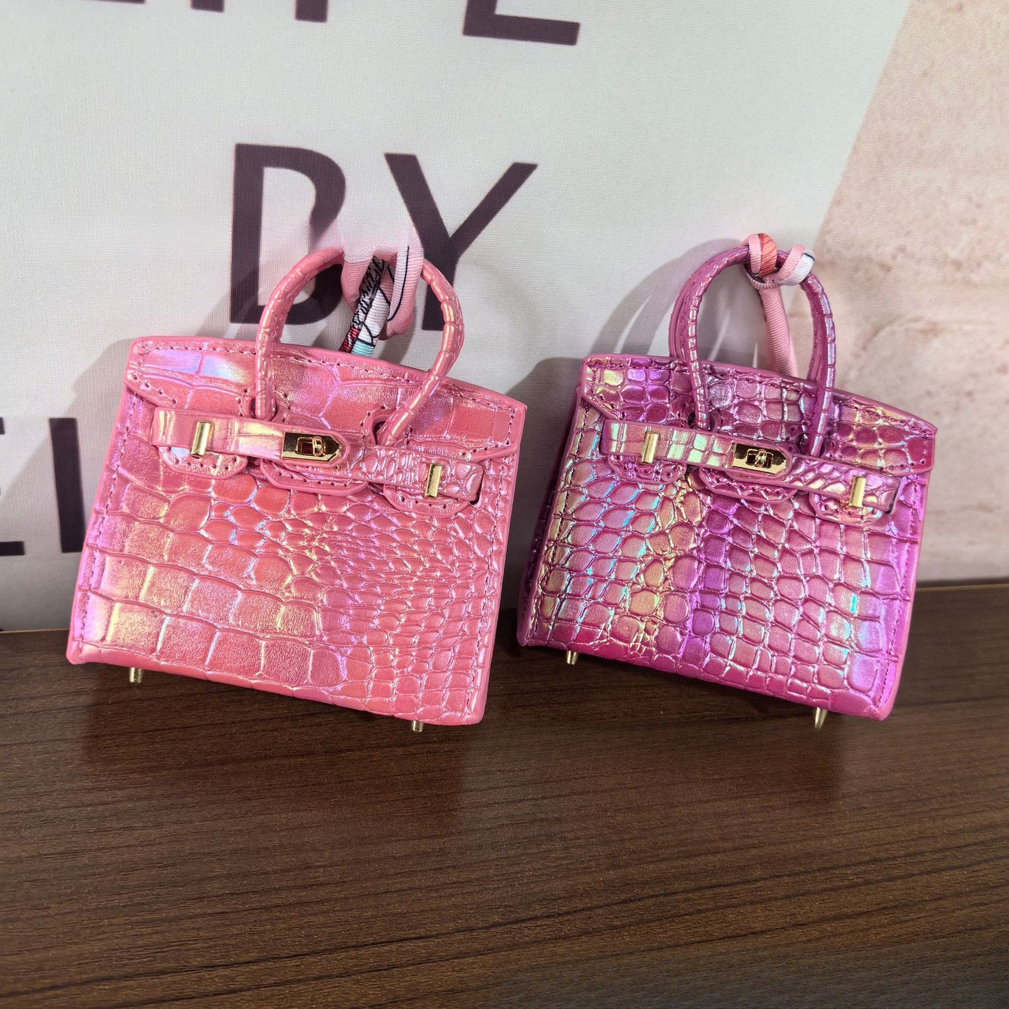 Mini Birkin_Color Matching of Ostrich Skin & Lizard Skin Grain, Dazzling Crocodile Skin Grain