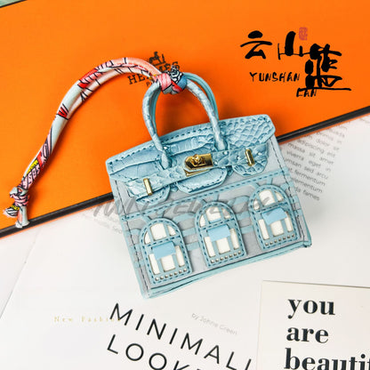 Mini Birkin House_Suede Leather, Smooth Feeling, Premium Design