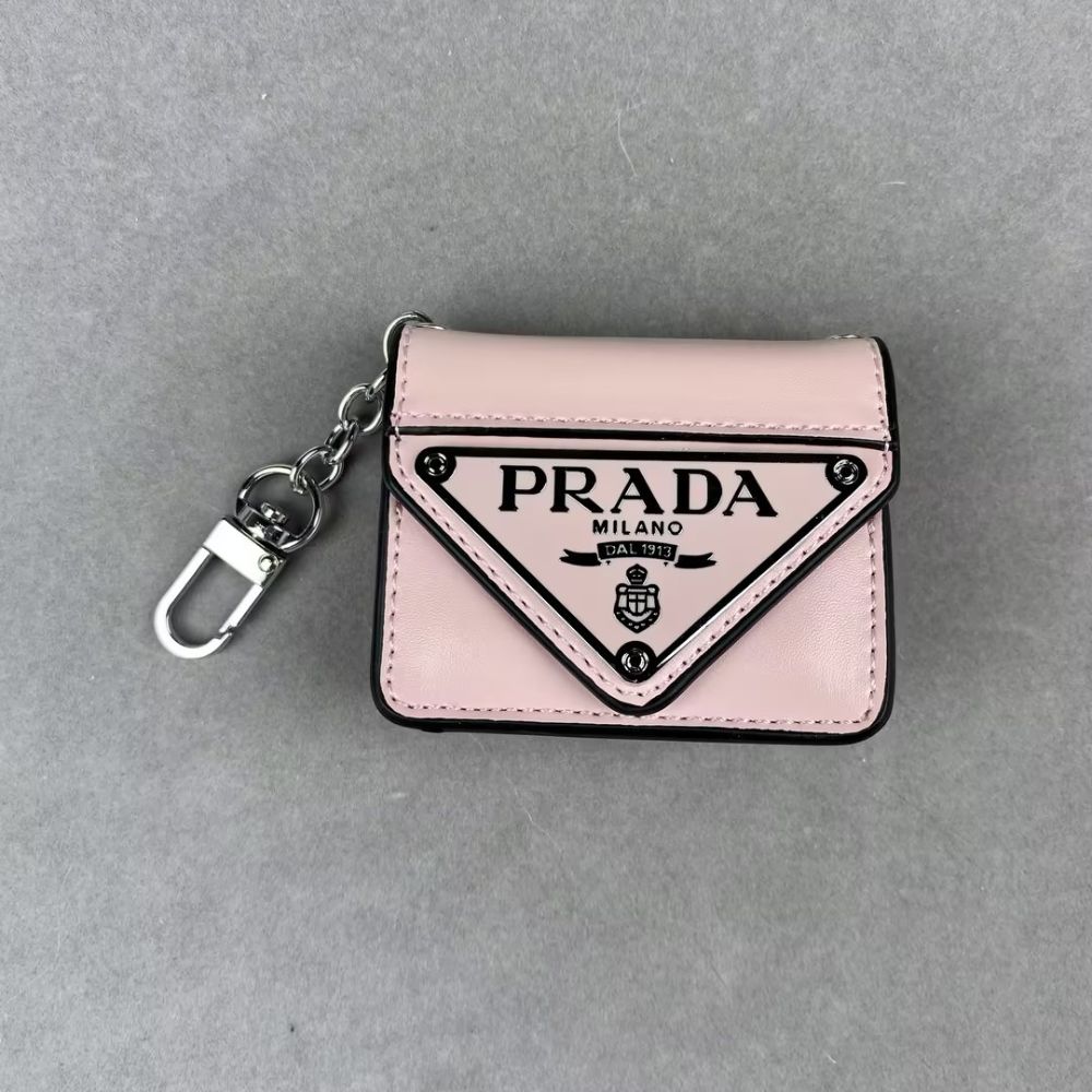 PRAD-A Triangle Badge Mini Bag AirPods Case