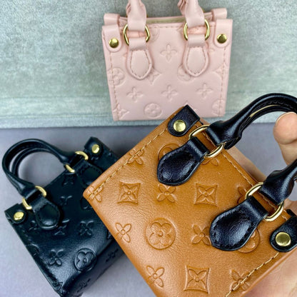 Mini Tote Bags_L&V Brand 3D Print Tote