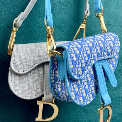 Saddle Oblique and Saddle Boddy Mini Bag_Pocket Size, Earphone Case Bag