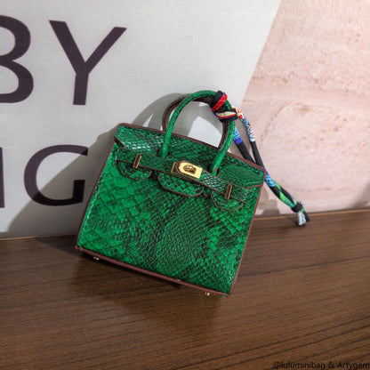 Mini Birkins_Snake Skin Pattern, Sellier