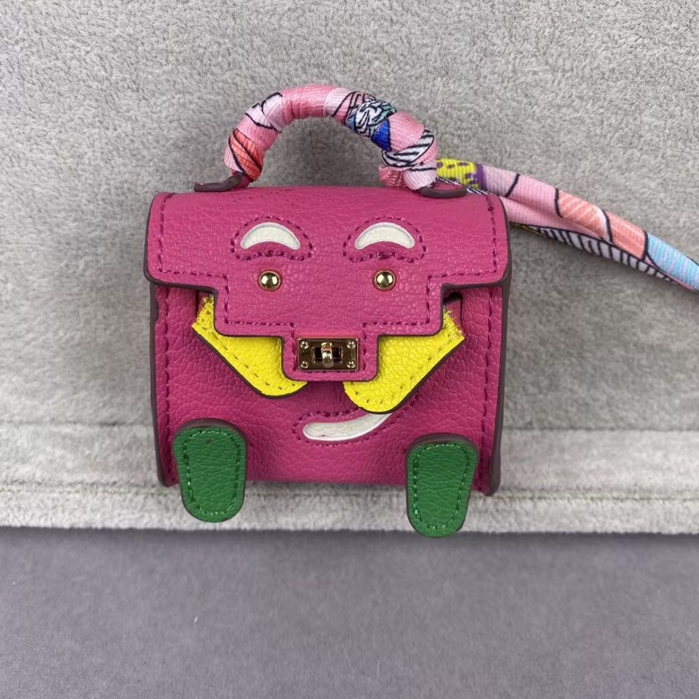 Mini Kelly Doll_Earphone Case Bag, Mini Bag, Bag Charm