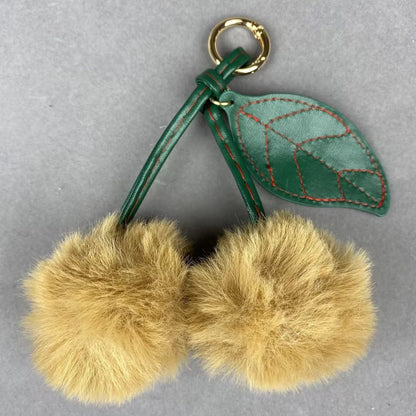Cherry plush Pendant keychain