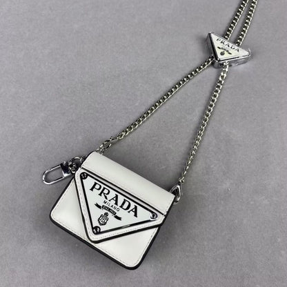 PRAD-A Triangle Badge Mini Bag AirPods Case