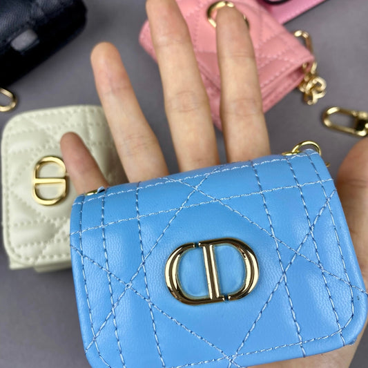 CD Luxury Airpod Case Mini Bag Rectangle Shape For All AirPods