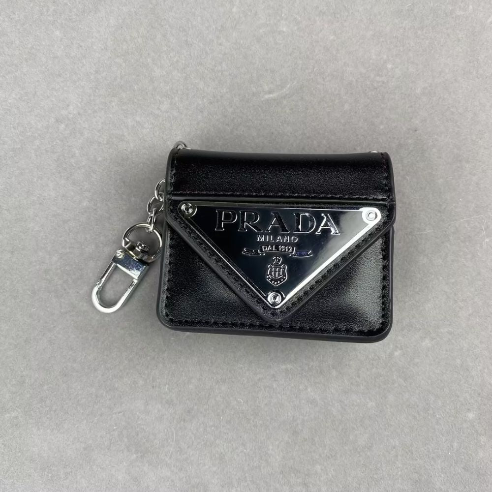 PRAD-A Triangle Badge Mini Bag AirPods Case