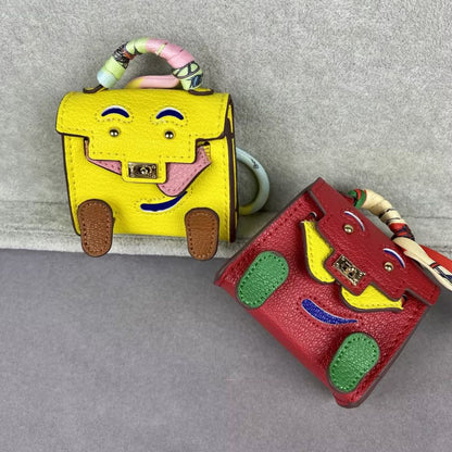 Mini Kelly Doll_Earphone Case Bag, Mini Bag, Bag Charm