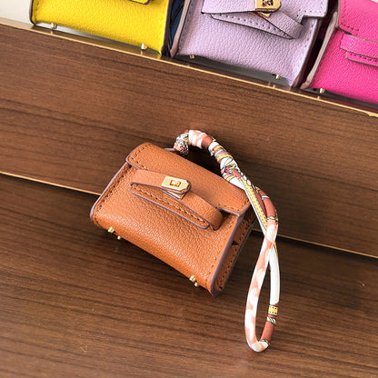 Mini Kelly_Classic Leather Pattern, Rectangle Shape