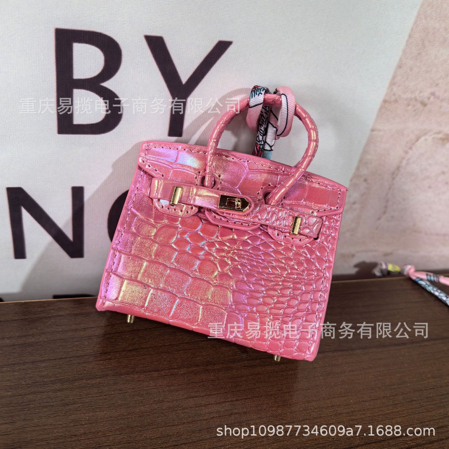 Mini Birkin_Color Matching of Ostrich Skin & Lizard Skin Grain, Dazzling Crocodile Skin Grain