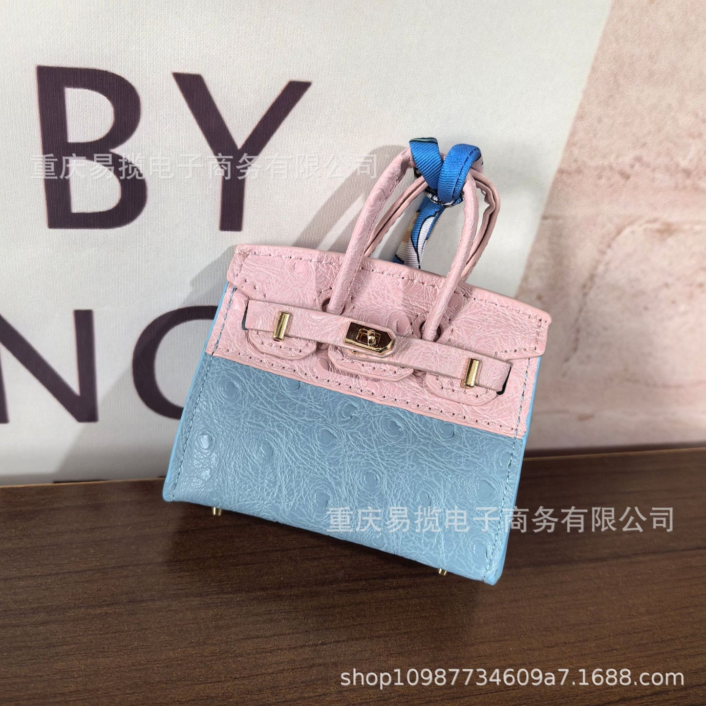 Mini Birkin_Color Matching of Ostrich Skin & Lizard Skin Grain, Dazzling Crocodile Skin Grain