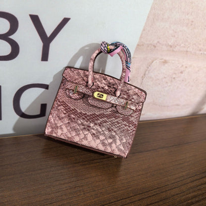 Mini Birkins_Snake Skin Pattern, Sellier